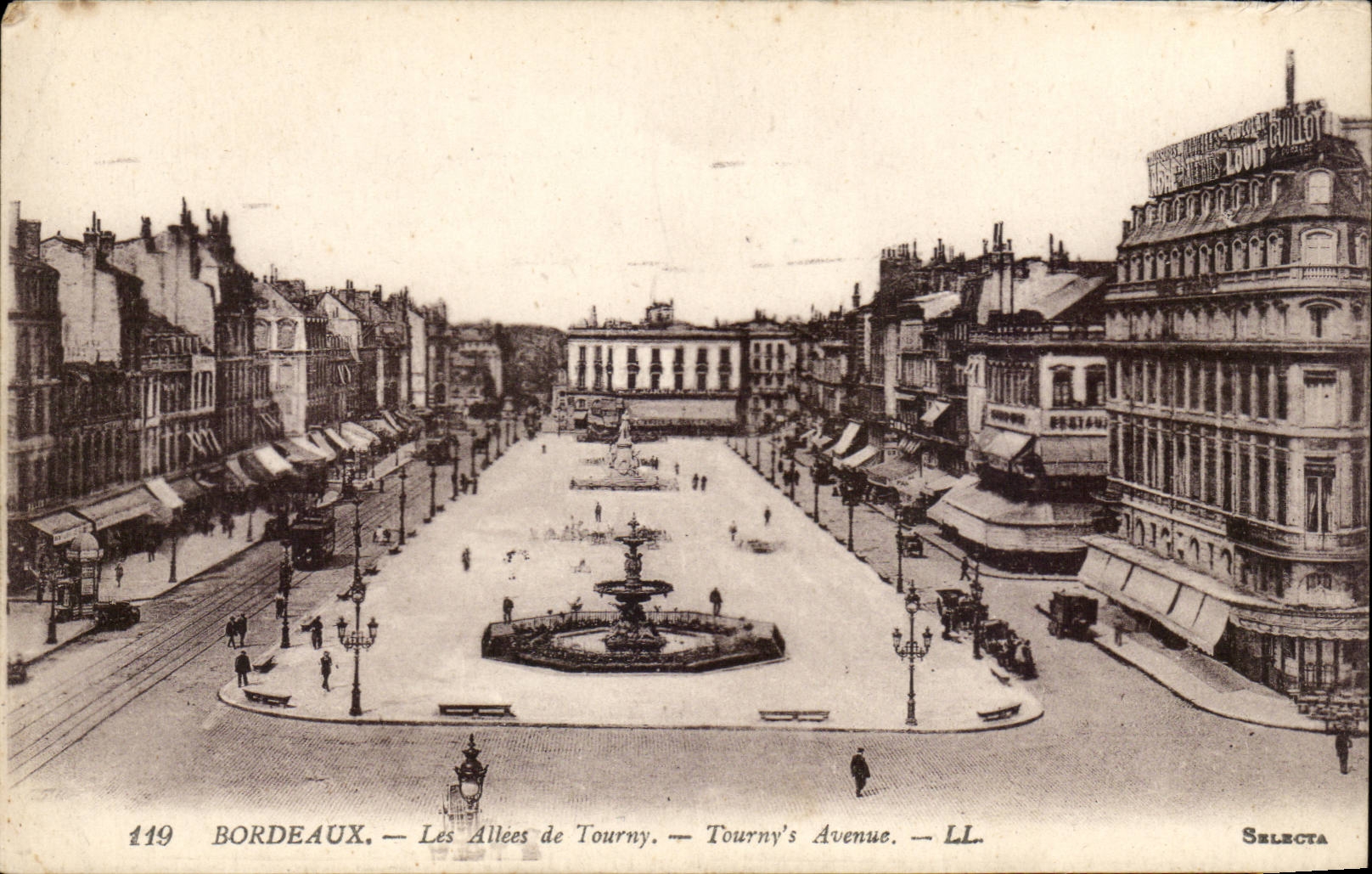 Bordeaux CPA alleys of Tourny