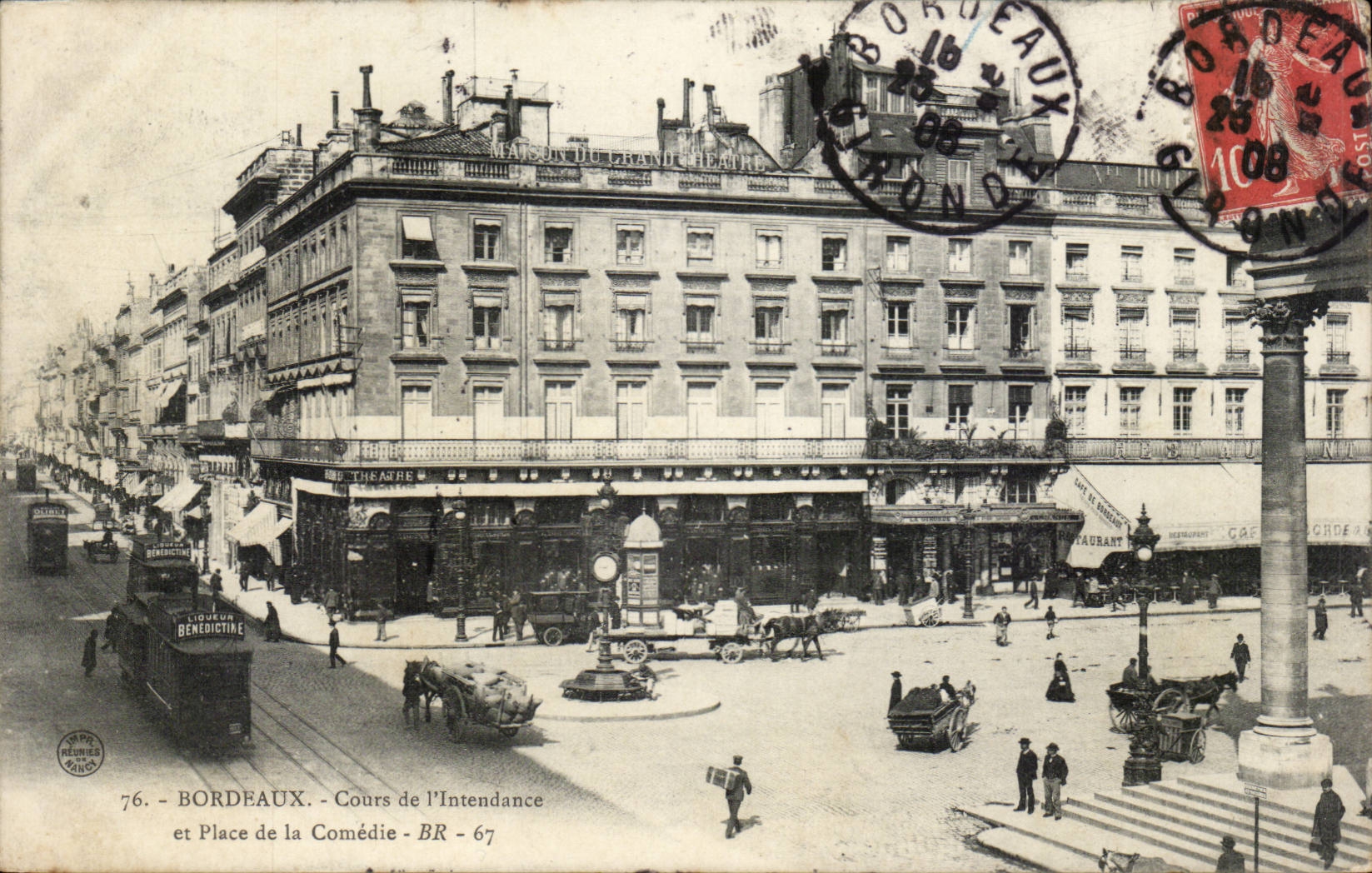 Bordeaux CPA Course of the intendance and Place of the comedy