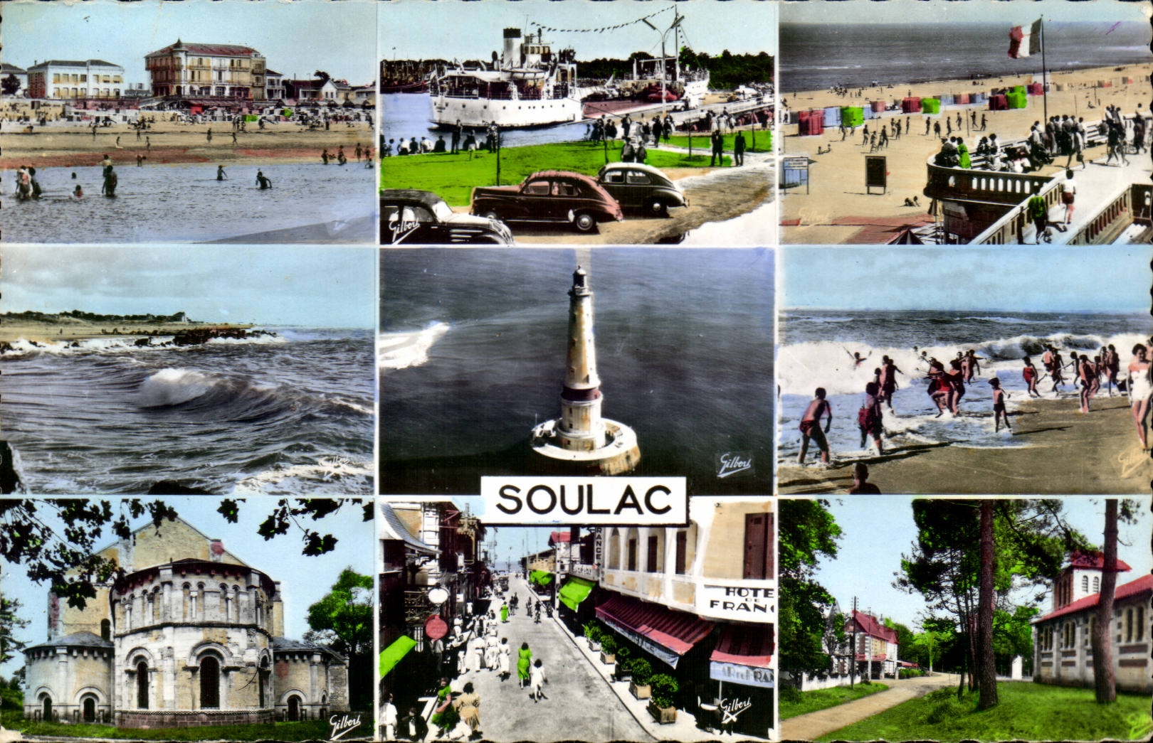 MODERN CARD Soulac on sea