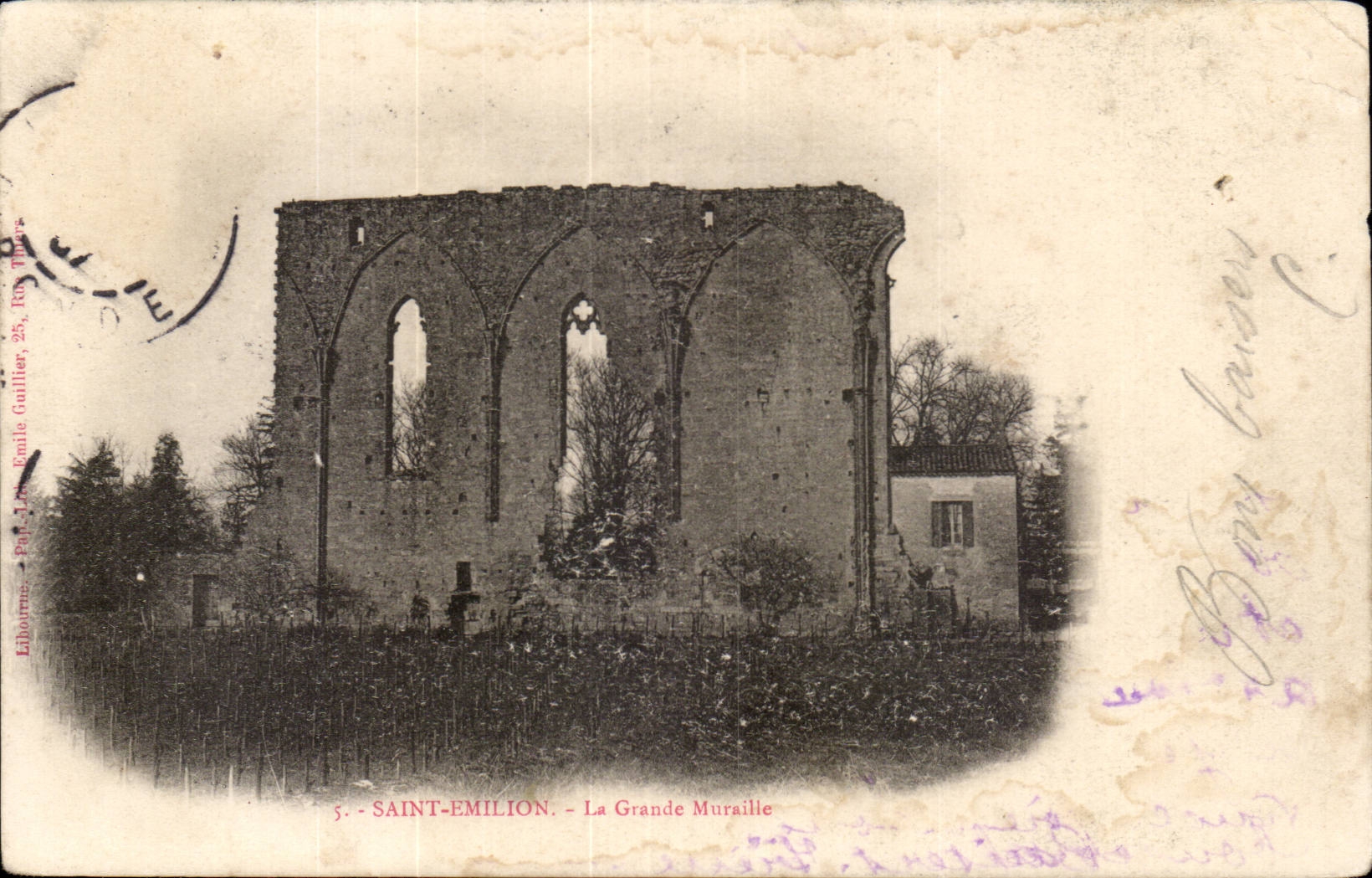 Saint Emilion CPA large wall