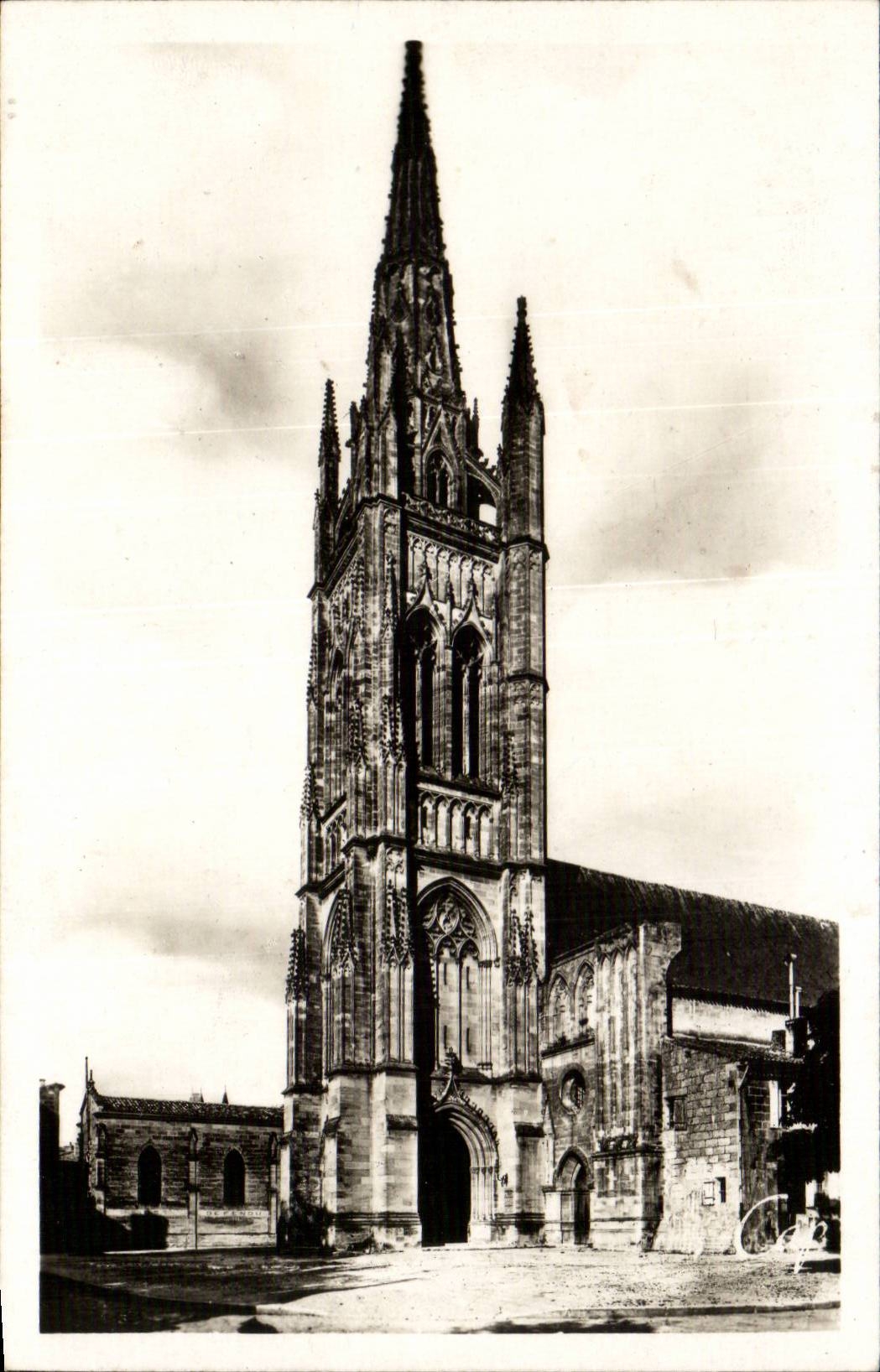 CPA Libourne die Kirche Saint Jean