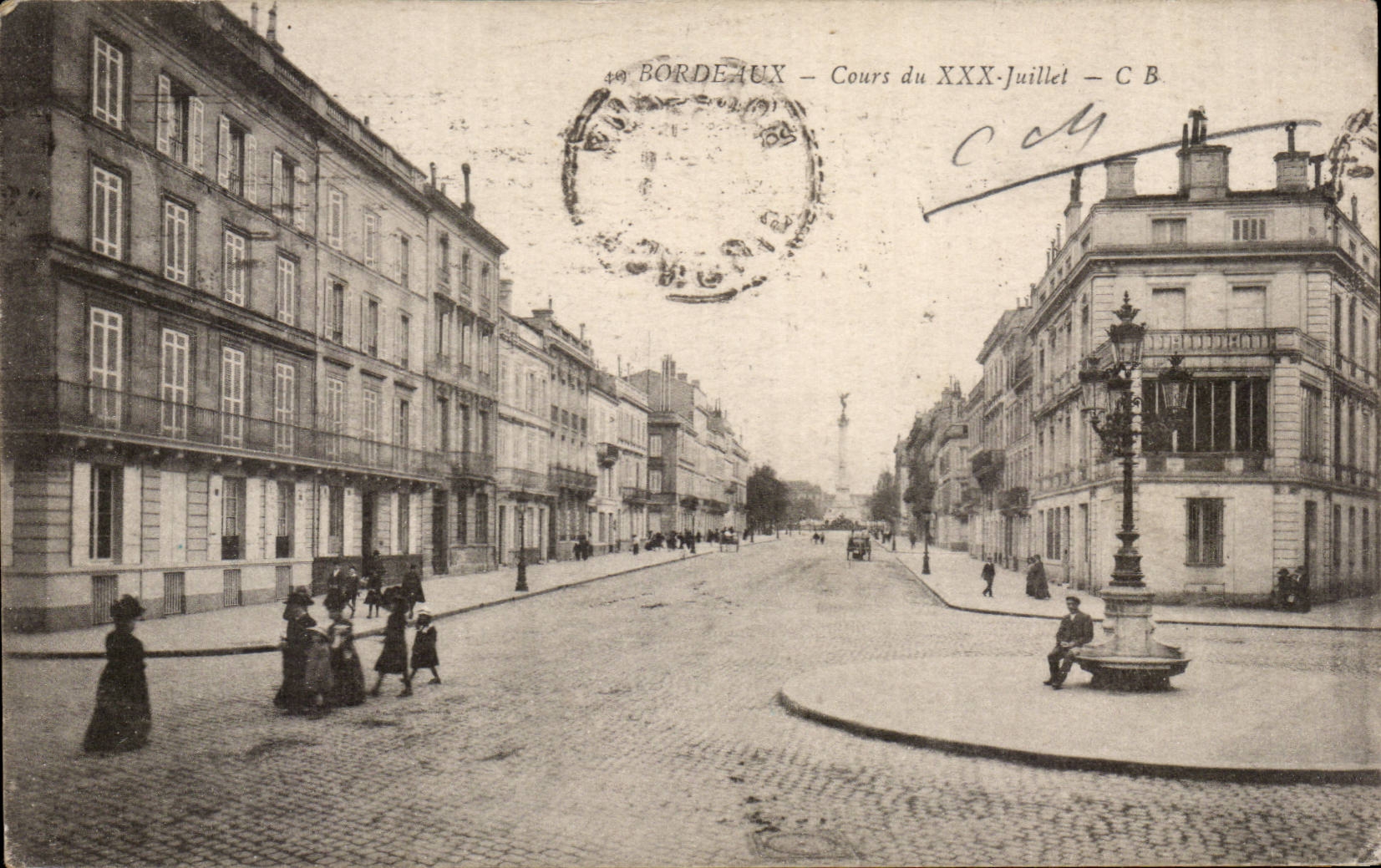 CPA Bordeaux Course of July XXX