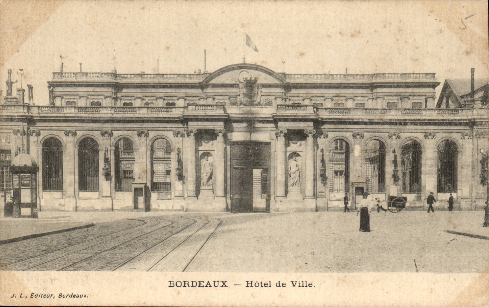 CPA Bordeaux Town hall