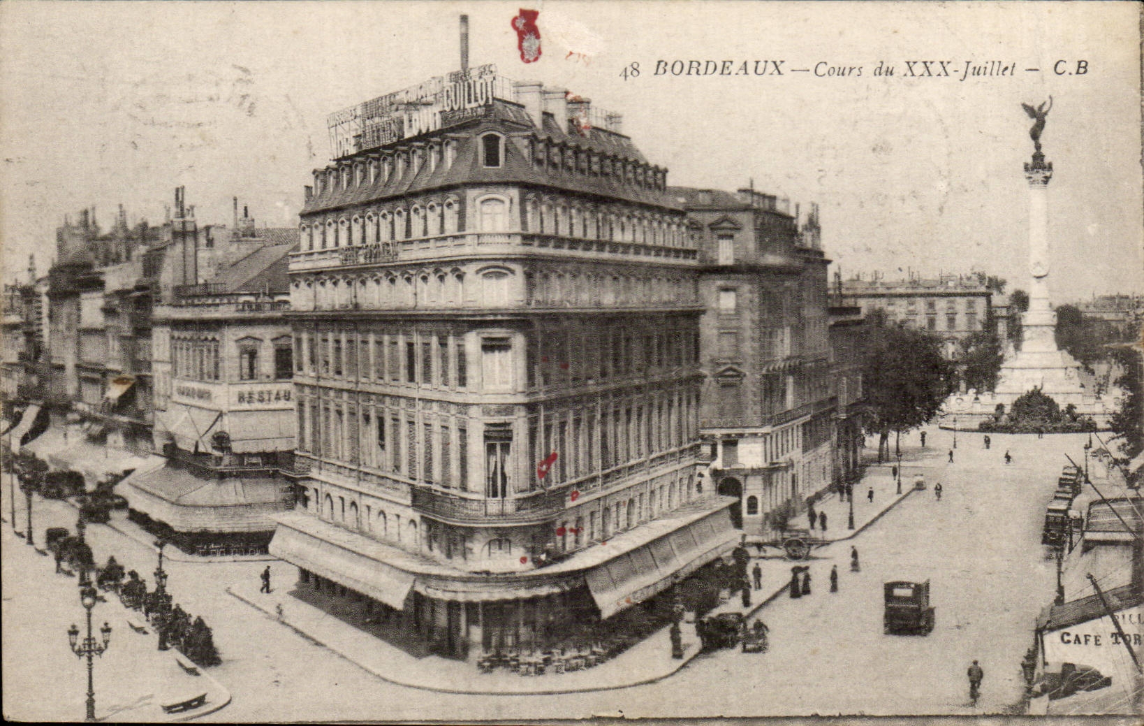 CPA Bordeaux Course of July XXX