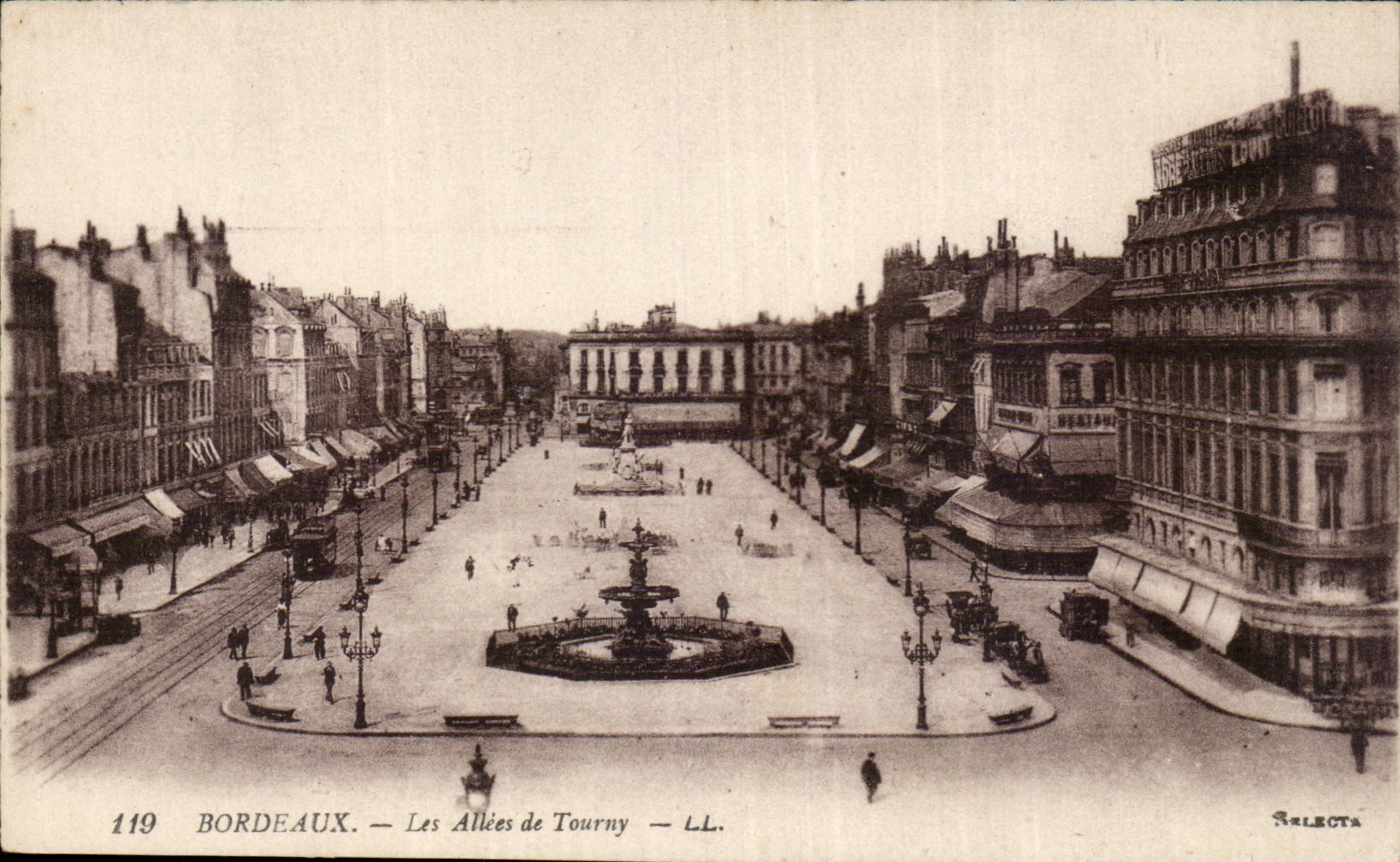 Bordeaux CPA alleys of Tourny