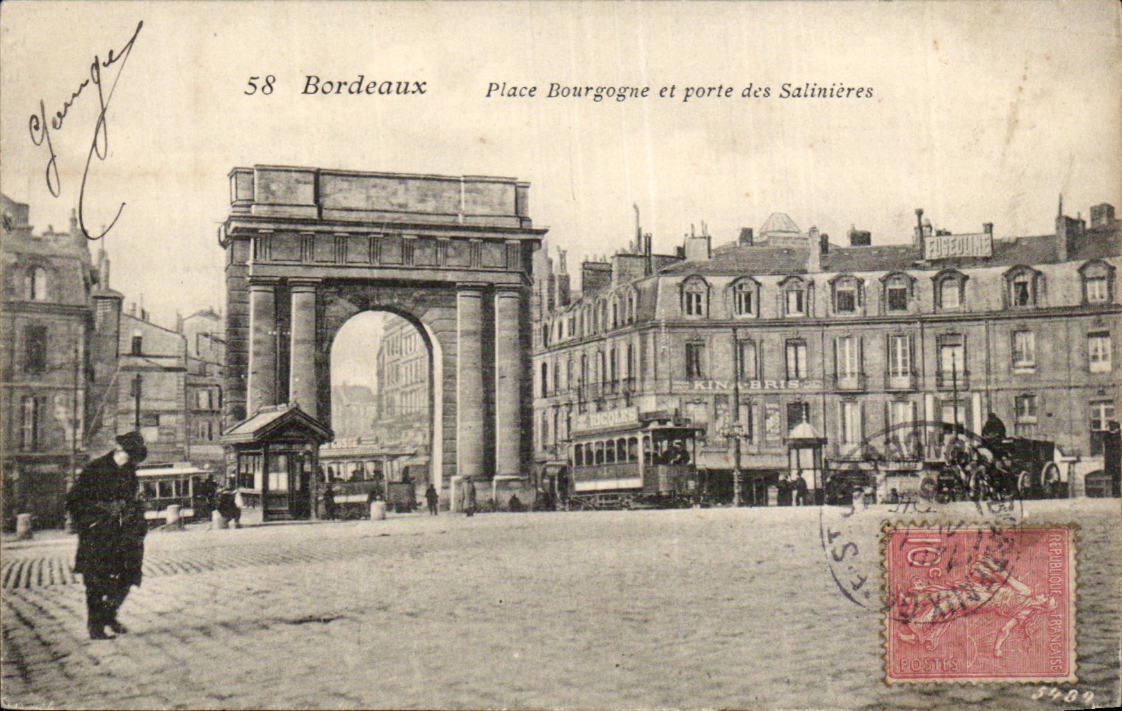 Bordeaux CPA Places Burgundy and carries of Salinieres