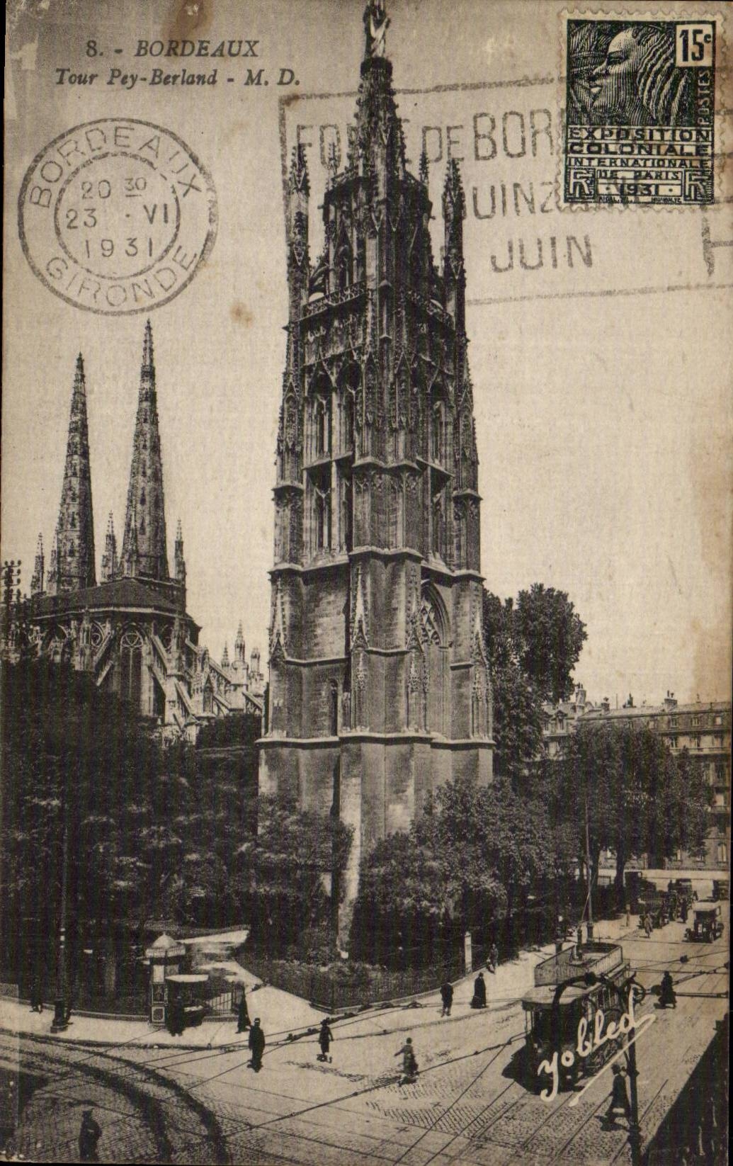 Bordeaux CPA the tower Pey Berland