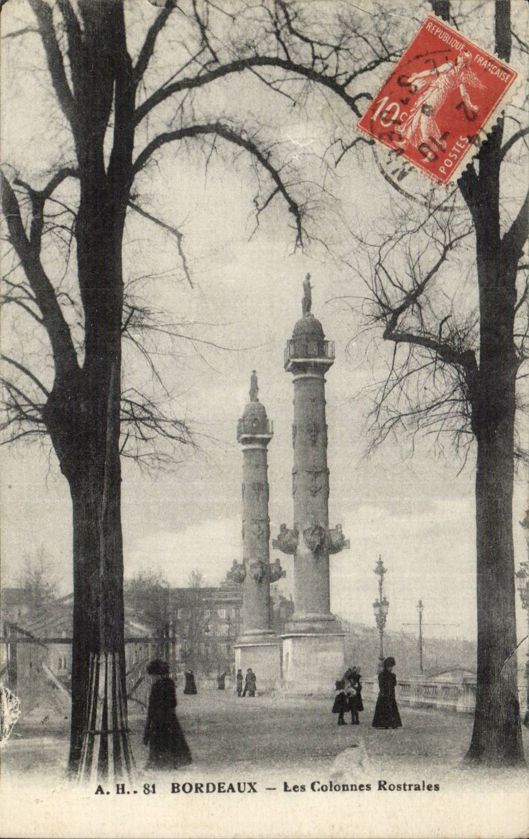 Bordeaux CPA the columns rostrales