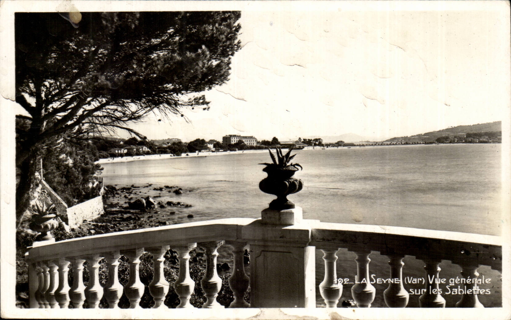 La Seyne CPA Vue generale sur les Sablettes