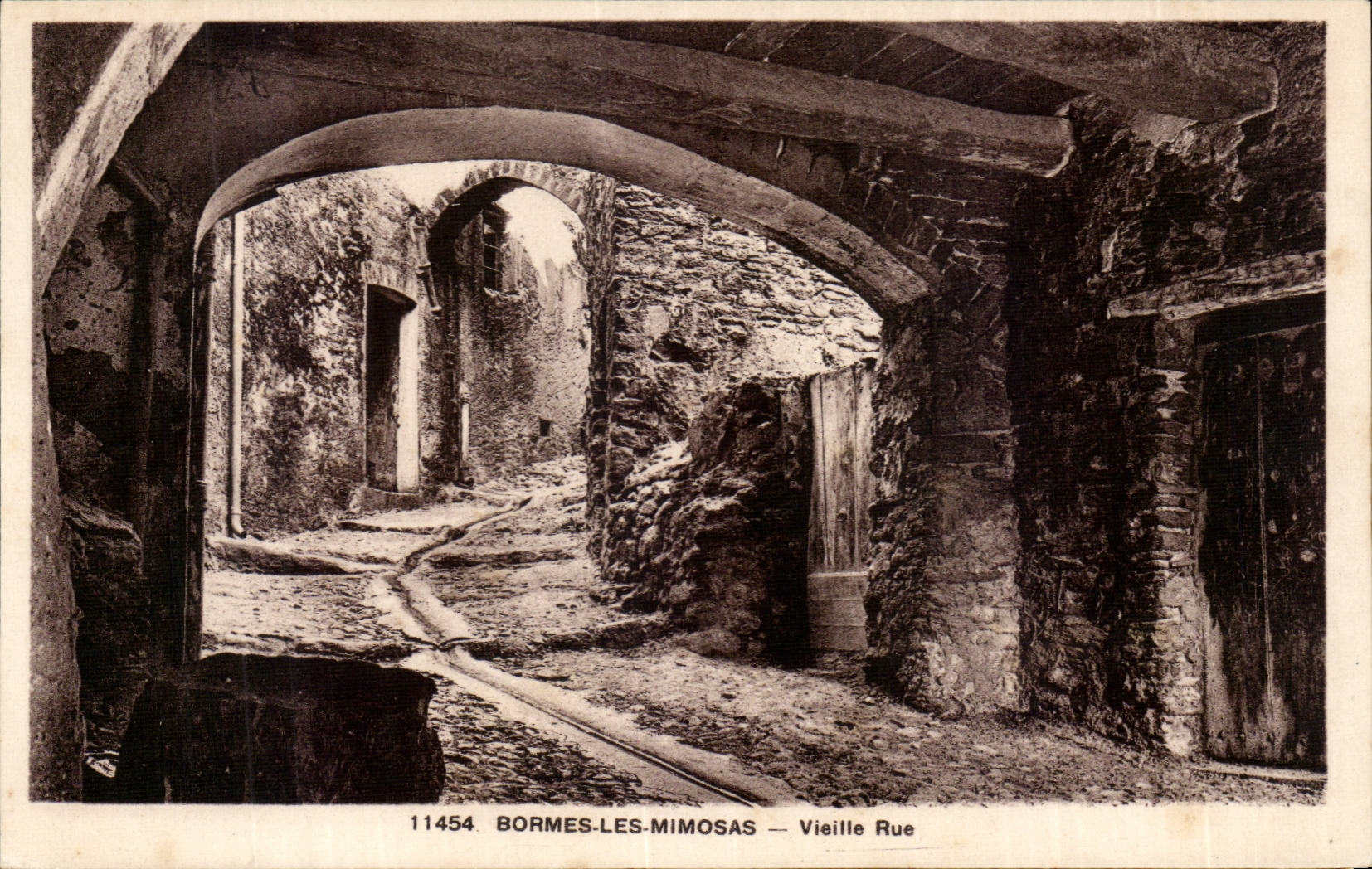 Bormes Mimosas CPA Old street