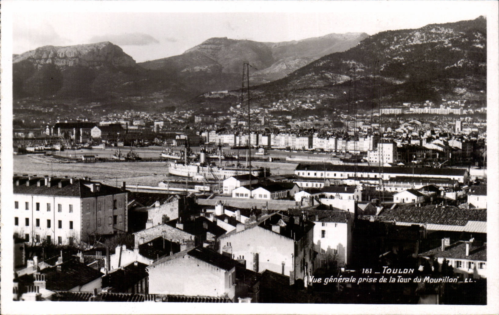 Toulon CPA View taken of the tower of Mourillon