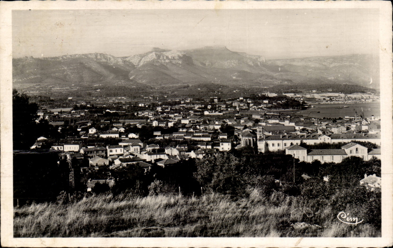 La Seyne CPA Vue generale