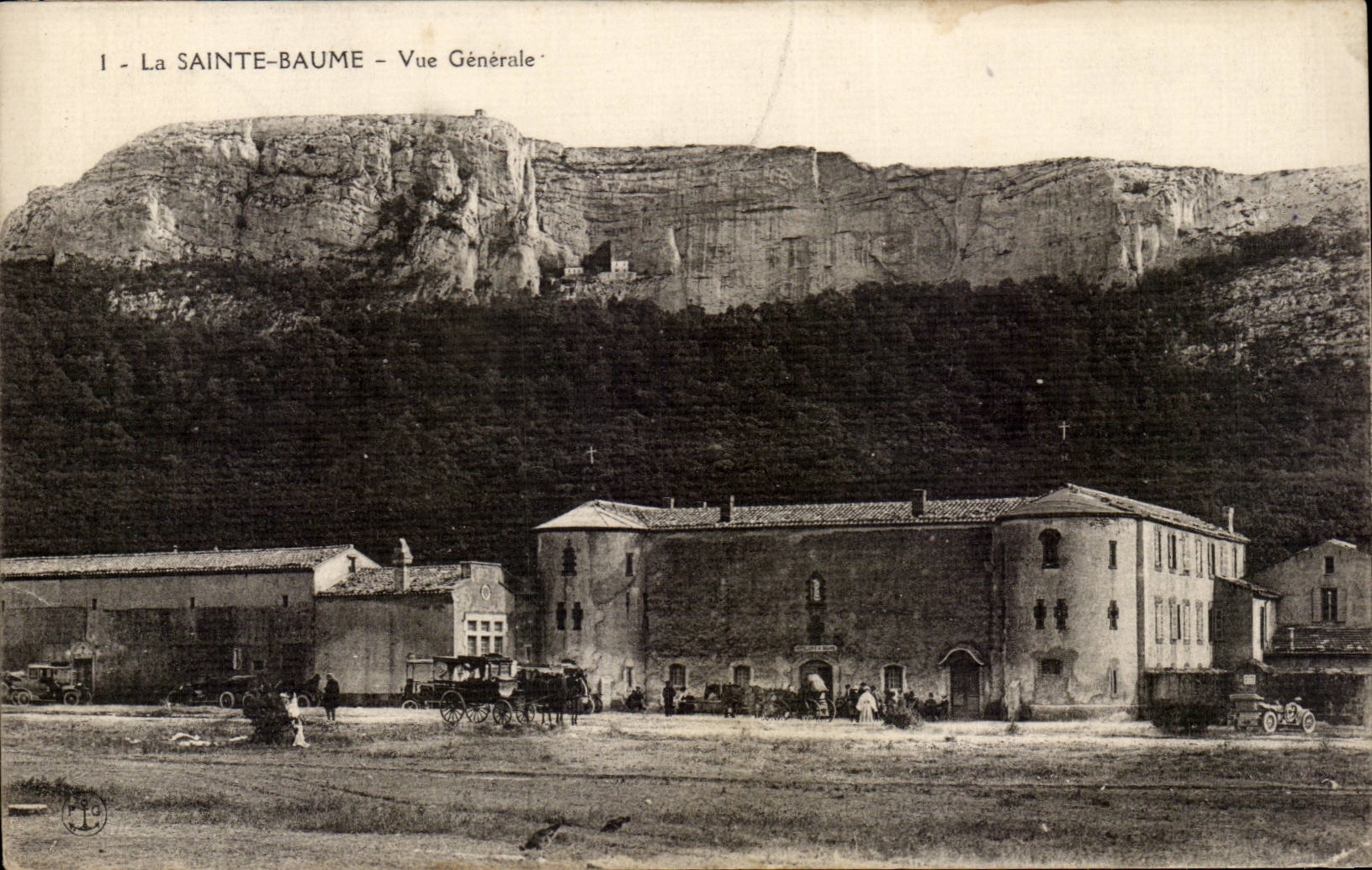 La Sainte Baume CPA Vue generale