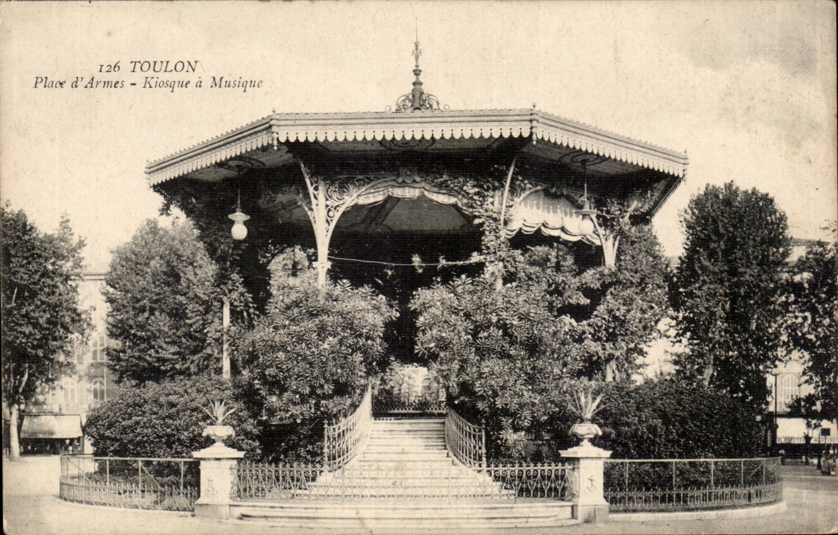 Toulon CPA Place of weapons Bandstand