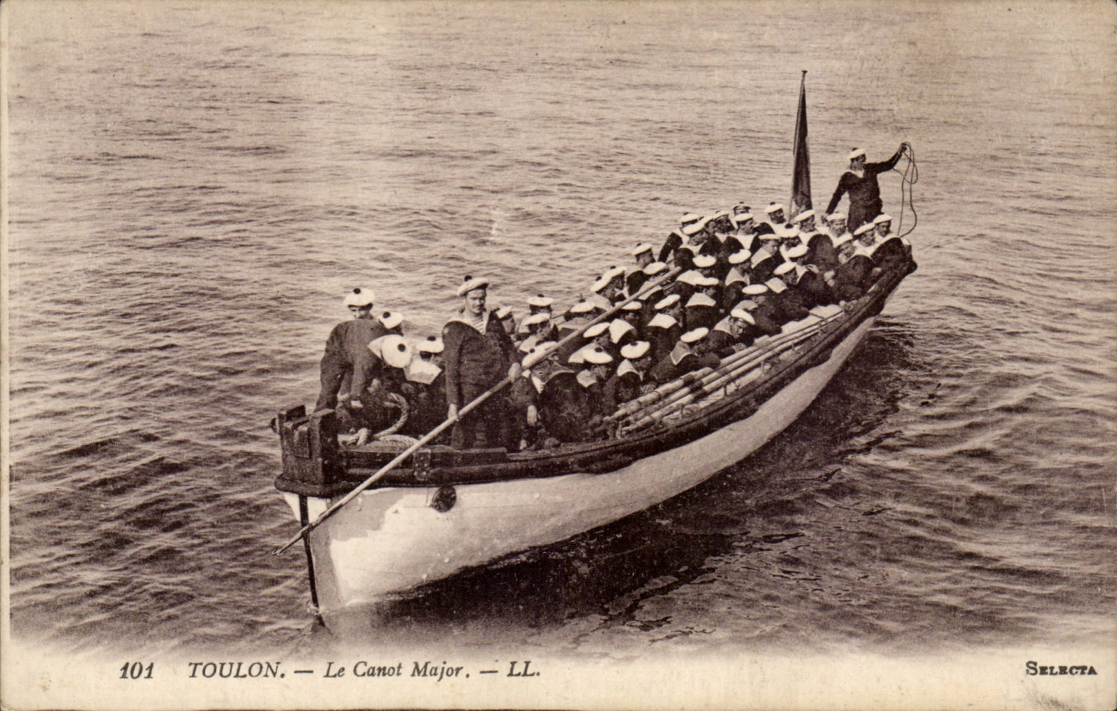 Toulon CPA the officers' lifeboat (marine)