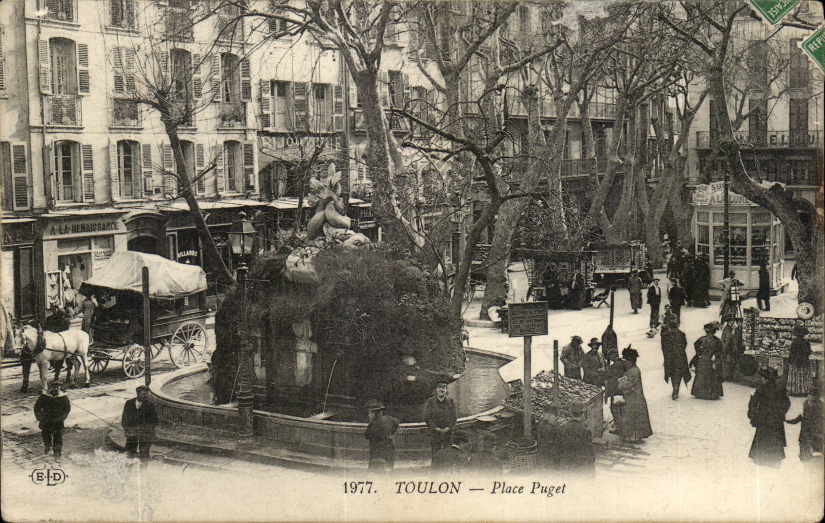 Toulon CPA Places Puget (market) TOP