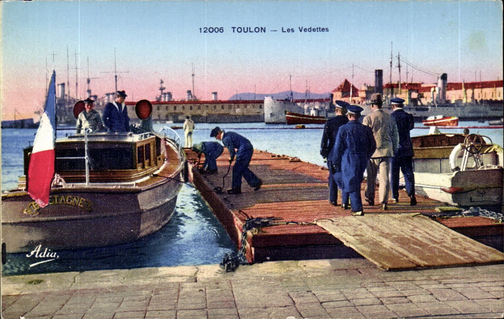 Toulon CPA the high-speed motorboats (boats)