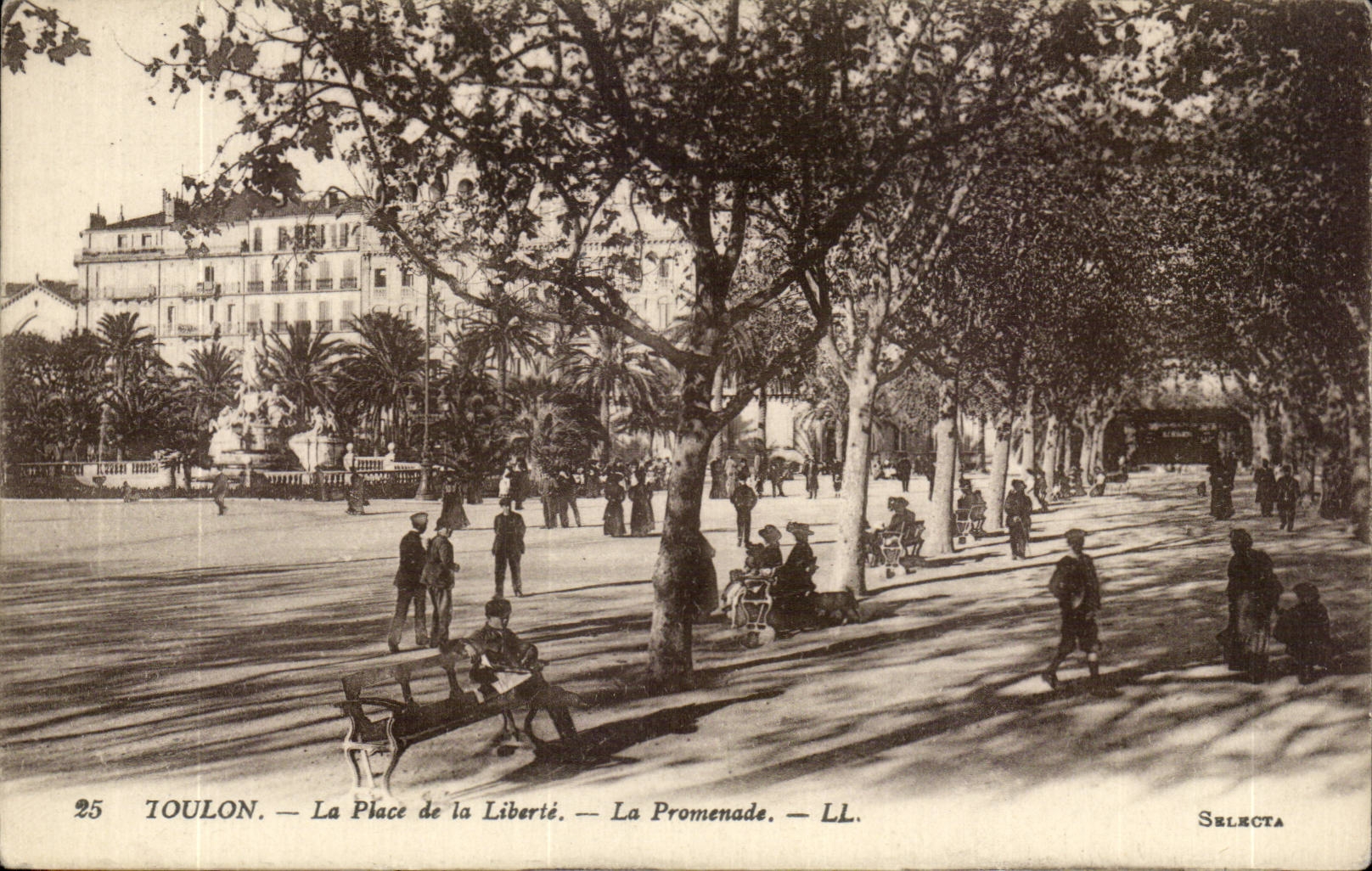 Toulon CPA the place of freedom the walk