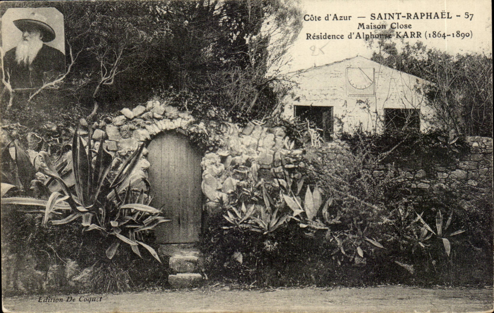 Saint Raphael CPA closed House Residence of Alphonse Karr