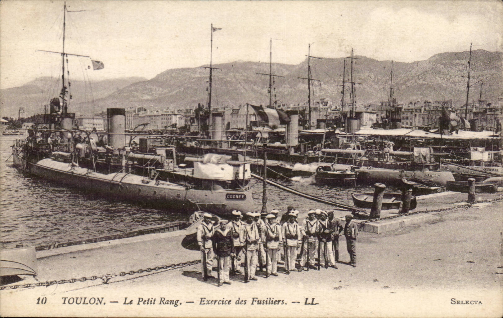 Toulon CPA the small row Exercise of the marine fusillers