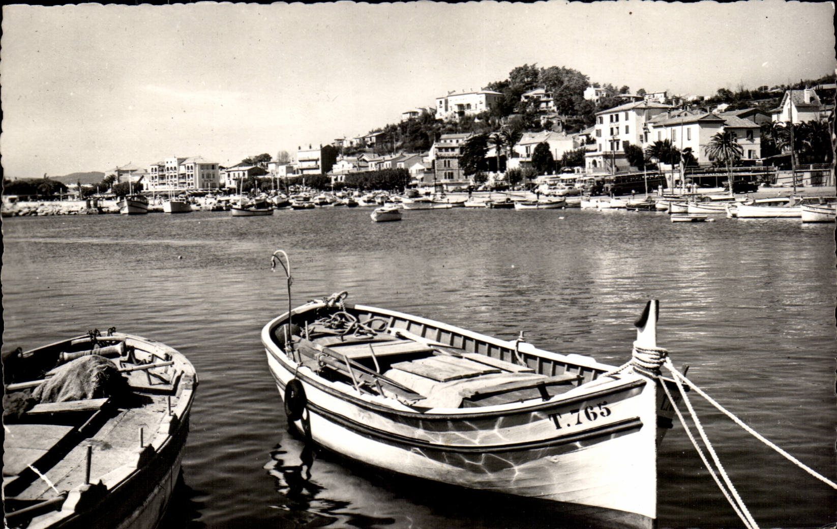 Lavandou CPA Seen from of the quays of the port