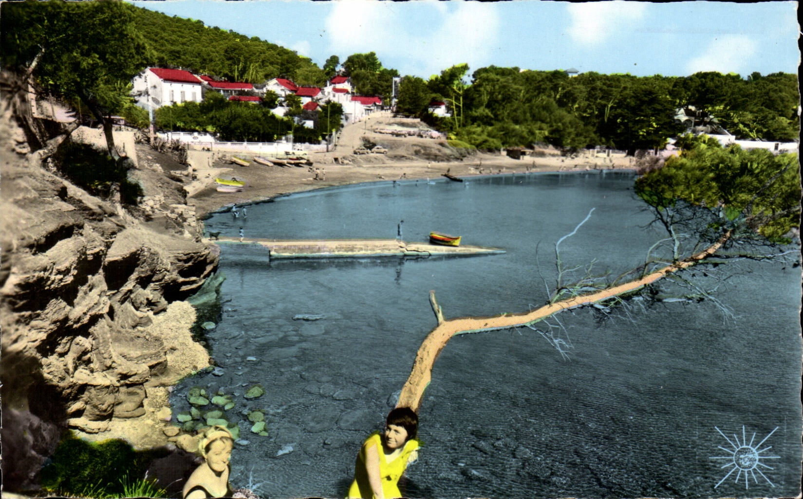 Fabregas CPM La plage des vacances