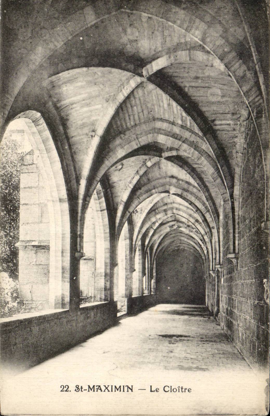 St maximin CPA the cloister