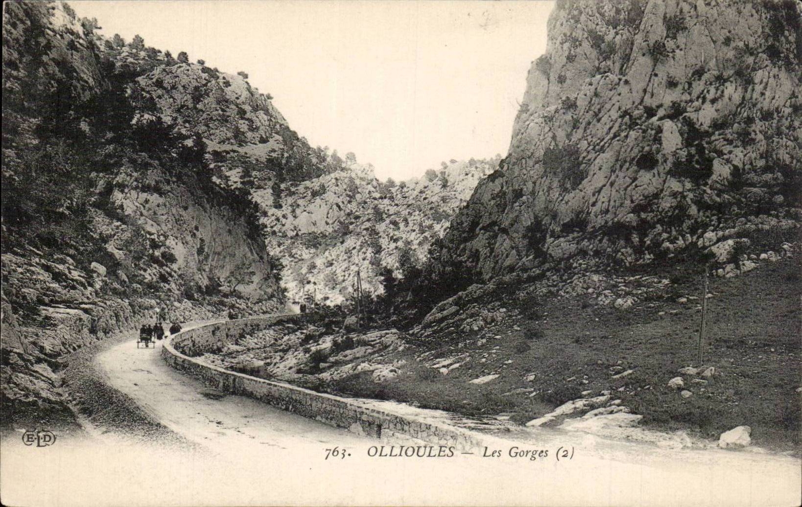 Ollioules - Falls - CPA