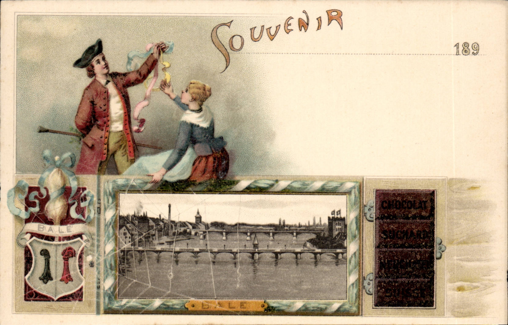 Suisse - Schweiz - Bale - Basel - Souvenir - CPA TOP