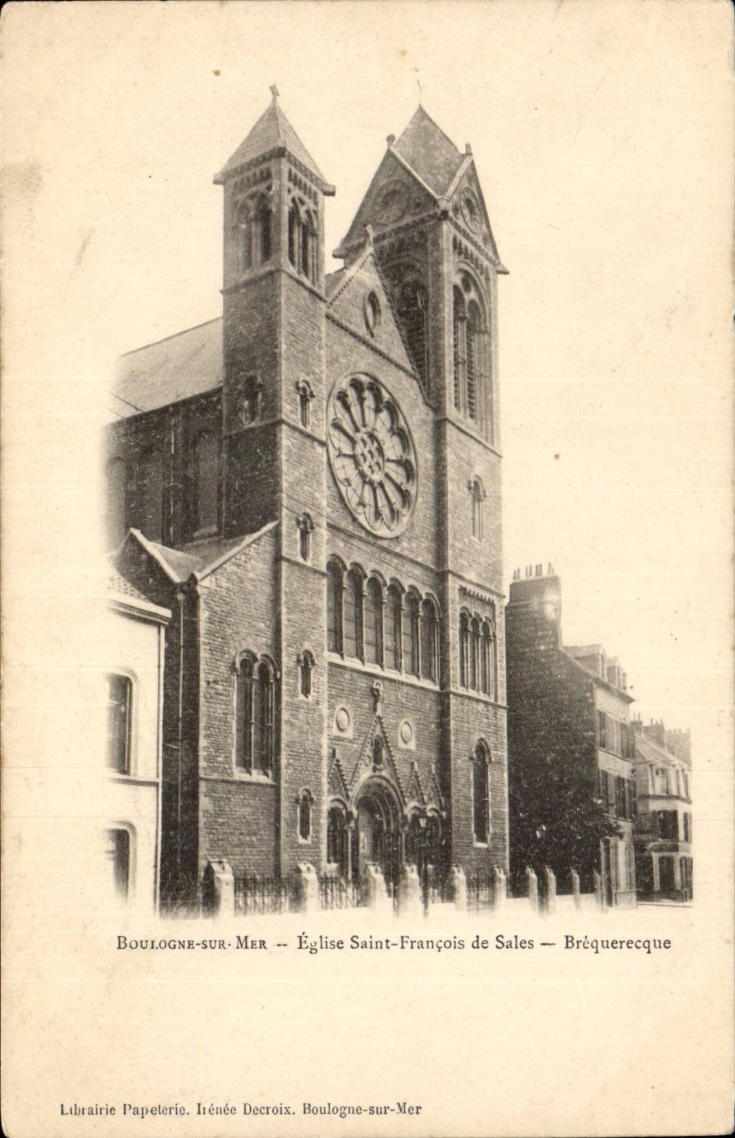 Boulogne on Sea - Church Saint François of the Dirty ones - CPA