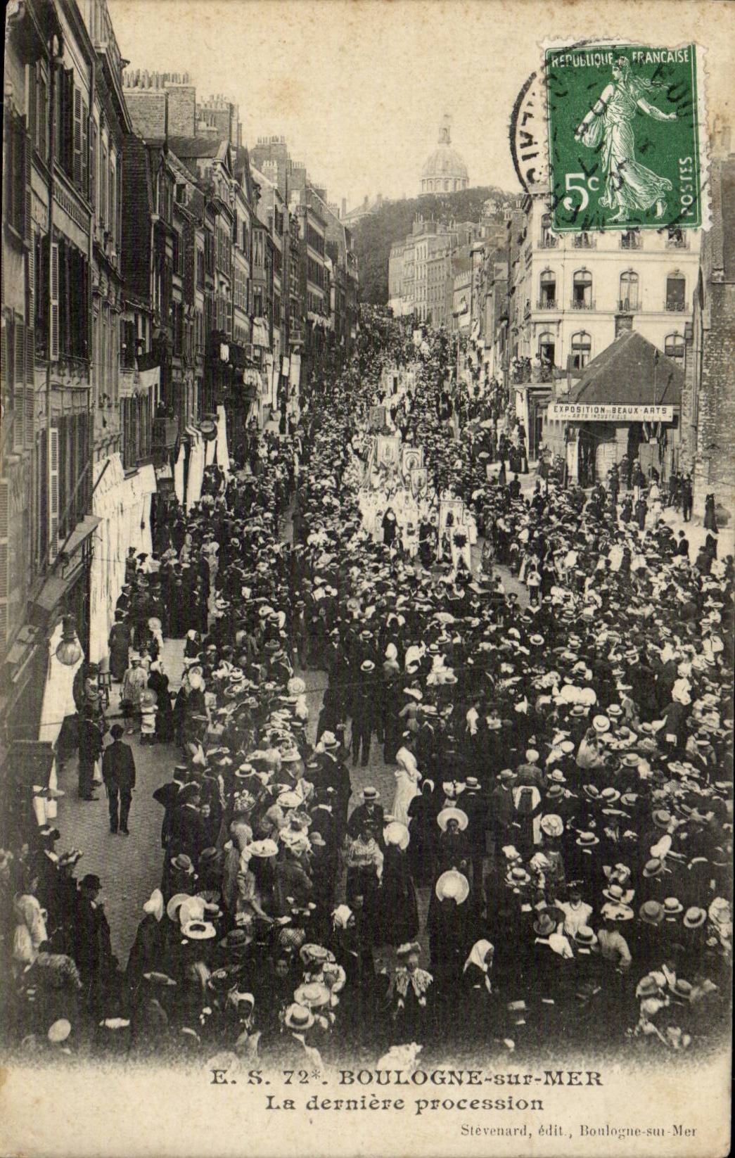 Boulogne on Sea - Last Procession CPA
