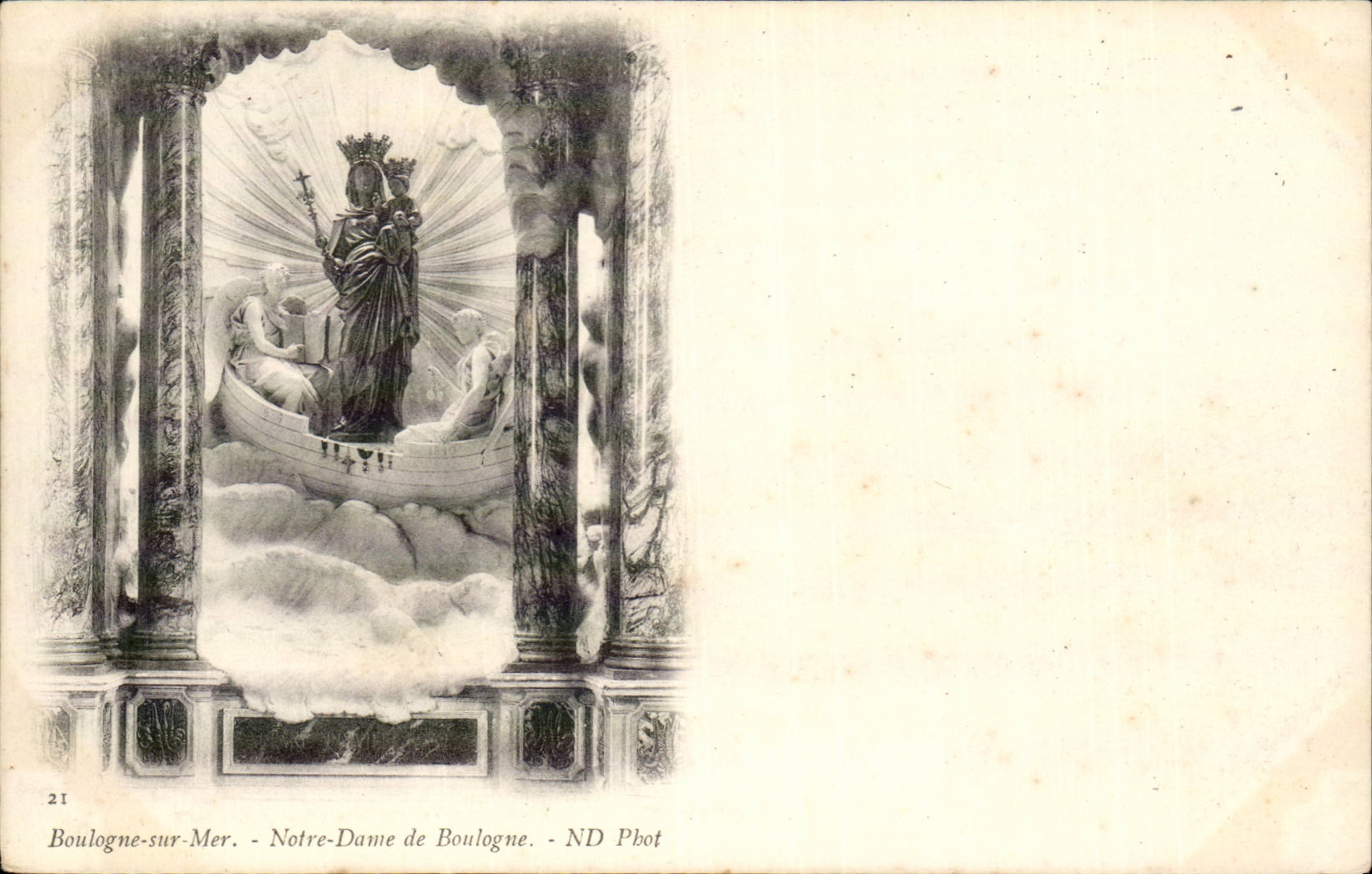 Boulogne on Sea - Notre Dame of Boulogne CPA