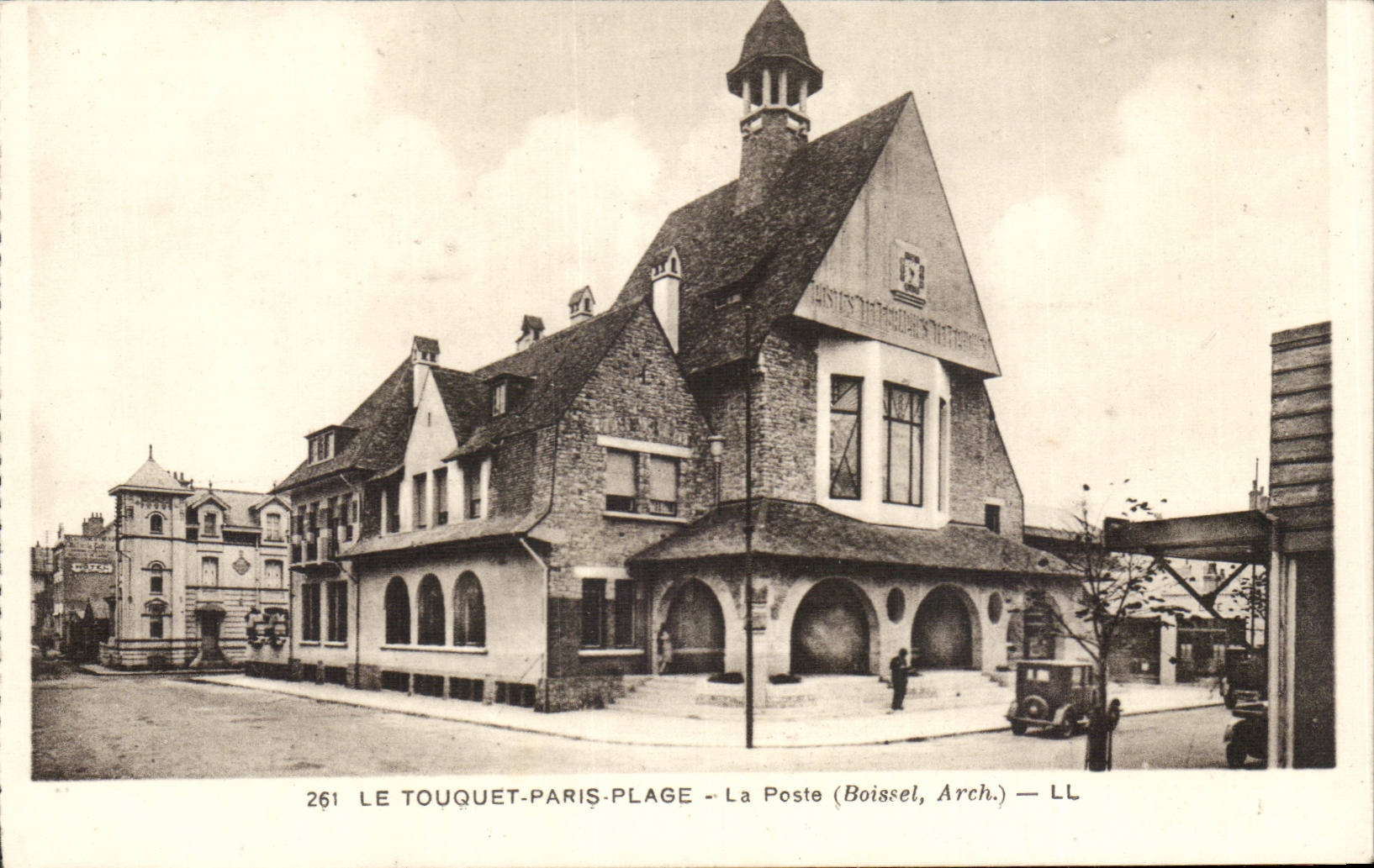 Touquet Paris Strand - La Poste - CPA