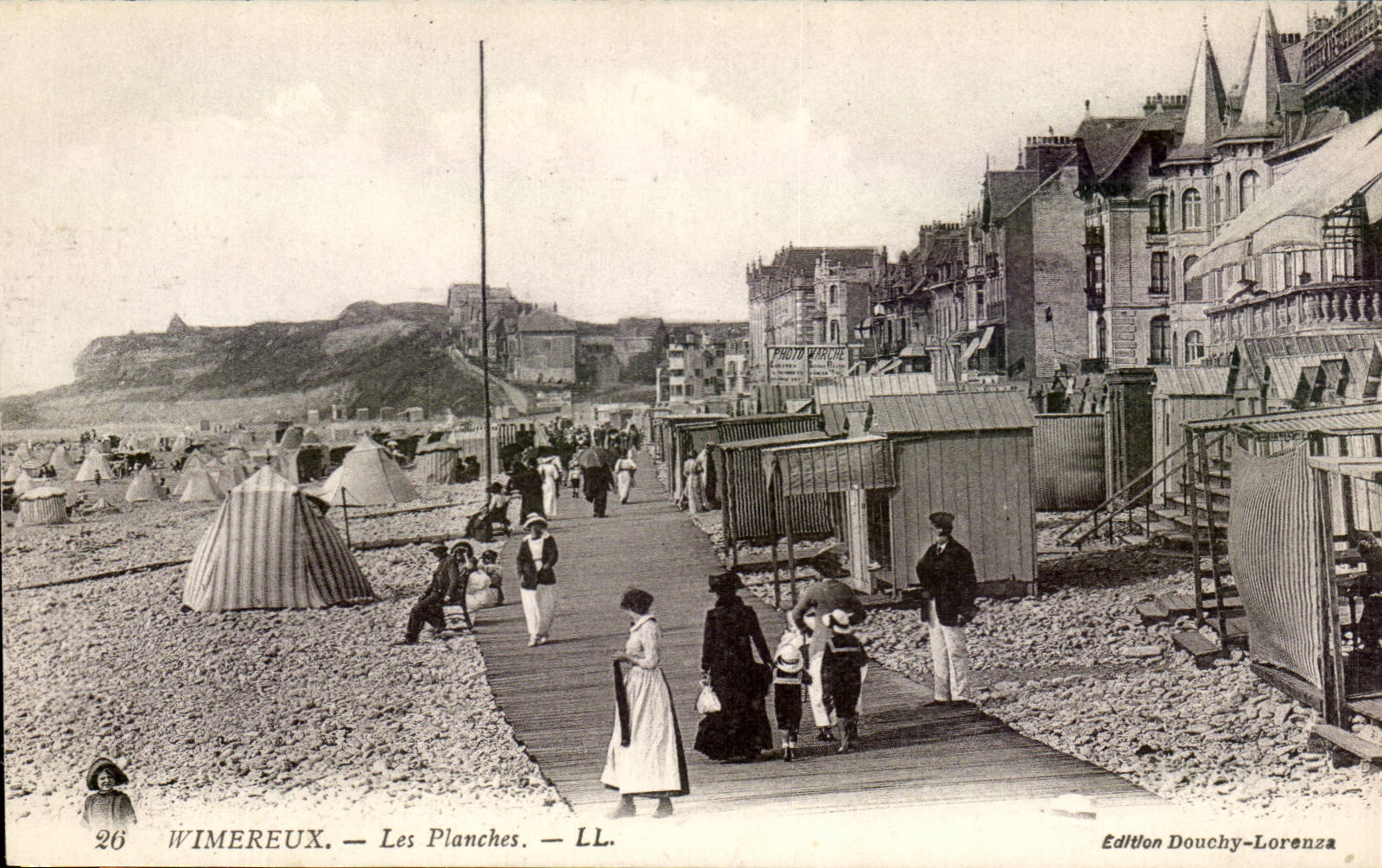 Wimereux - Bretter - CPA