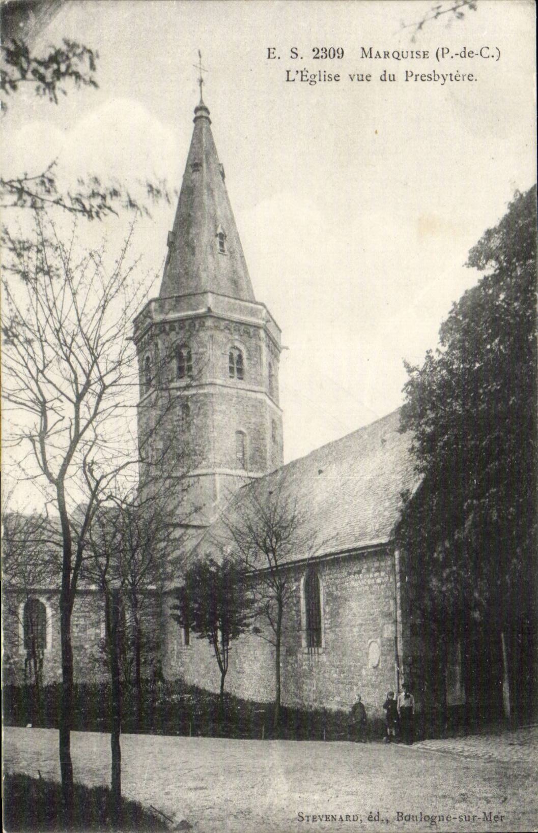 Marchioness - the Church seen of the Presbytery - CPA