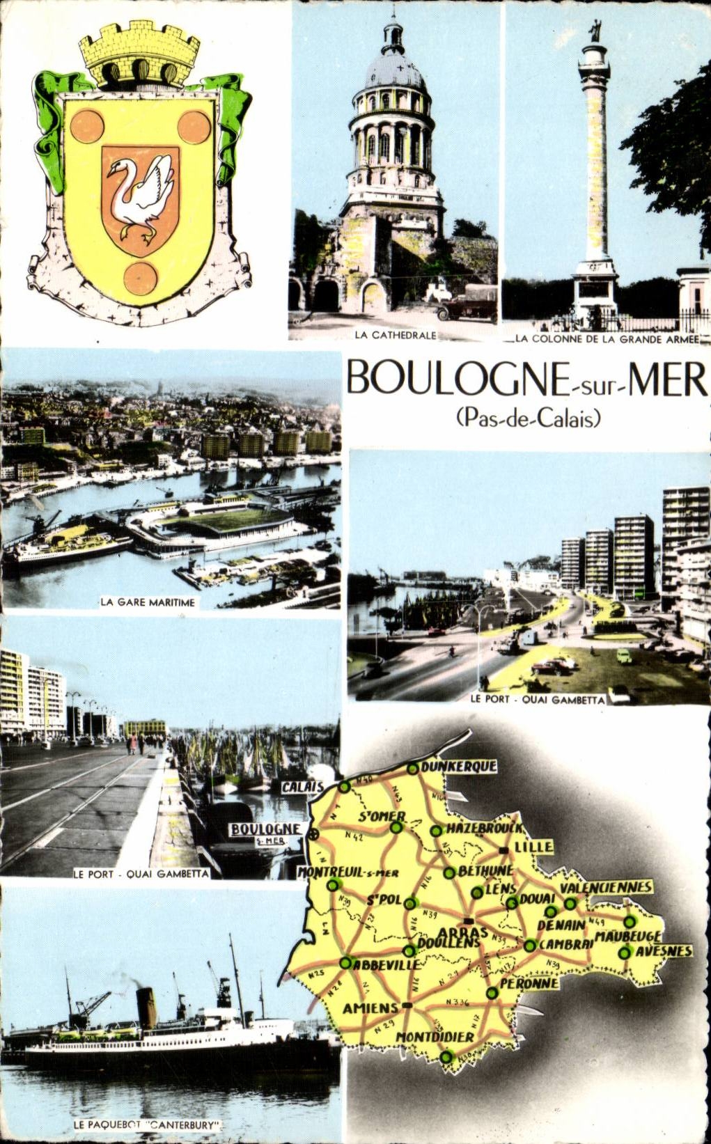 Boulogne on Sea - Souvenir - CPA