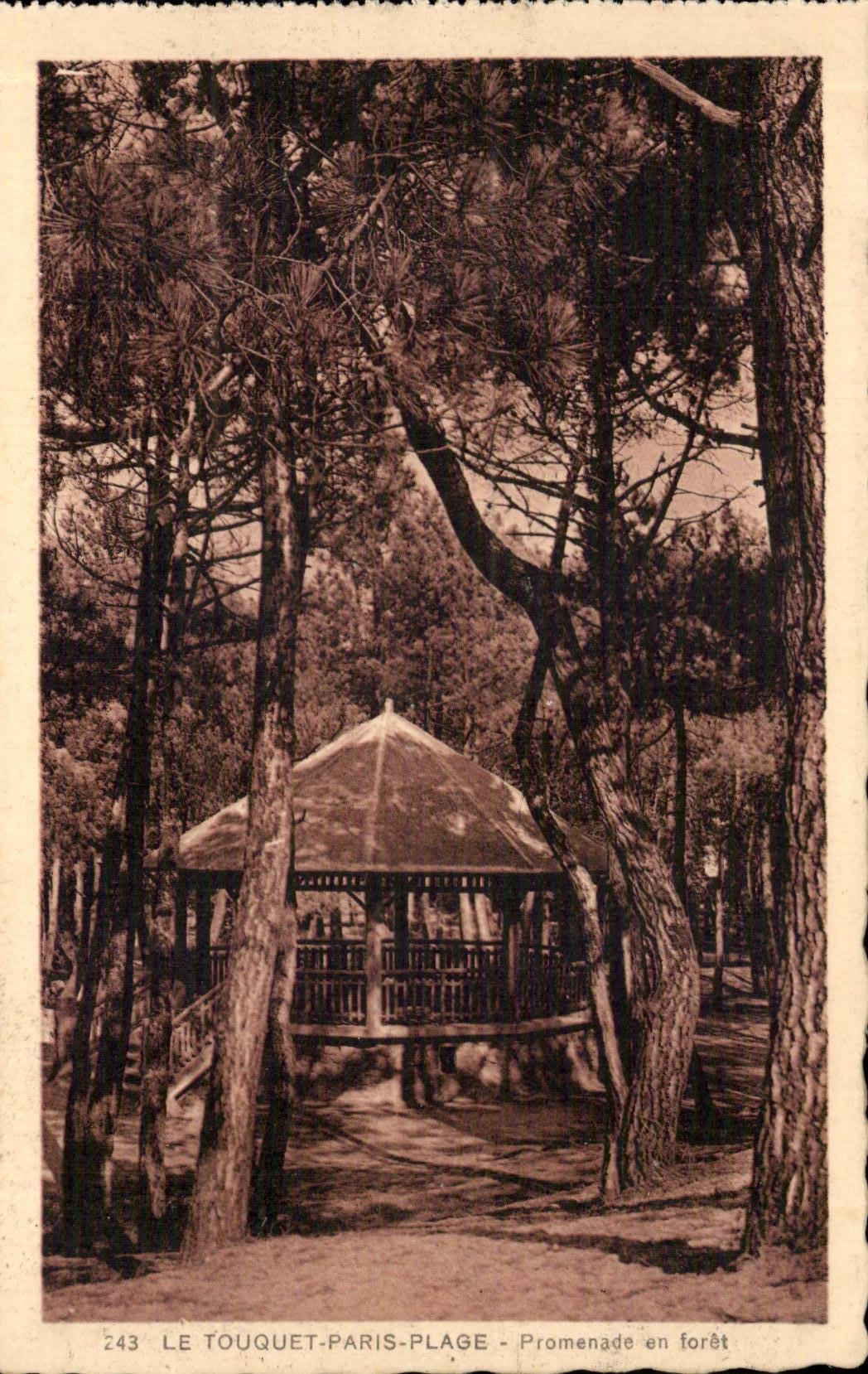 Touquet Paris Beach - Walk out of Drill - CPA