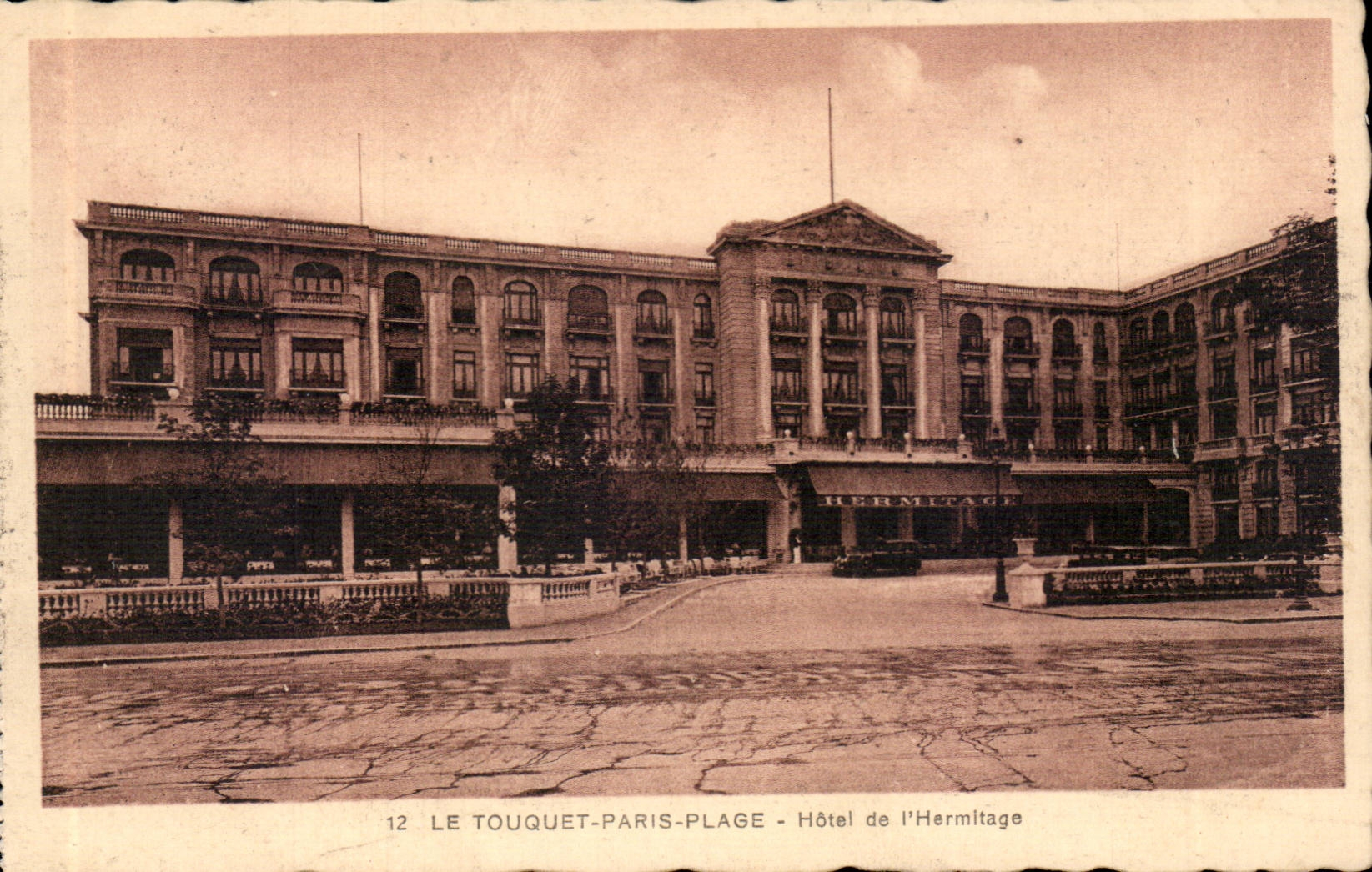 Touquet Paris Beach - Hotel of the Hermitage - CPA