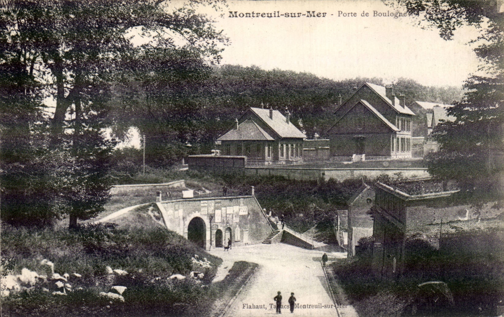 Montreuil on Sea - Gate of Boulogne - CPA
