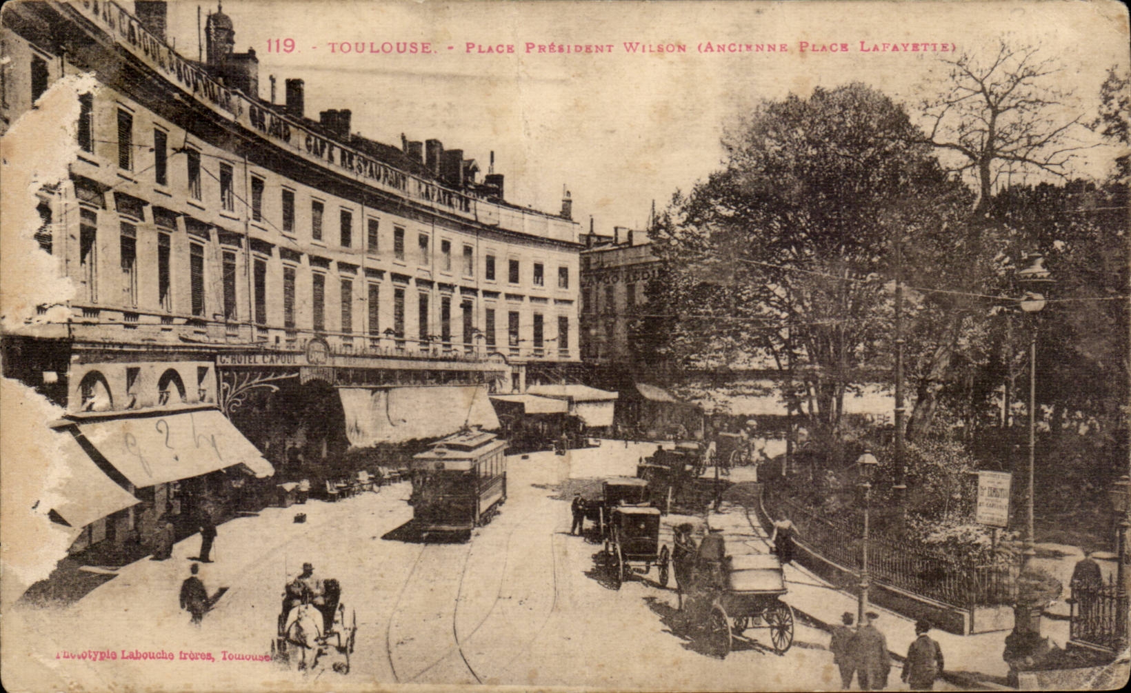 Toulouse - Place President Wilson - CPA