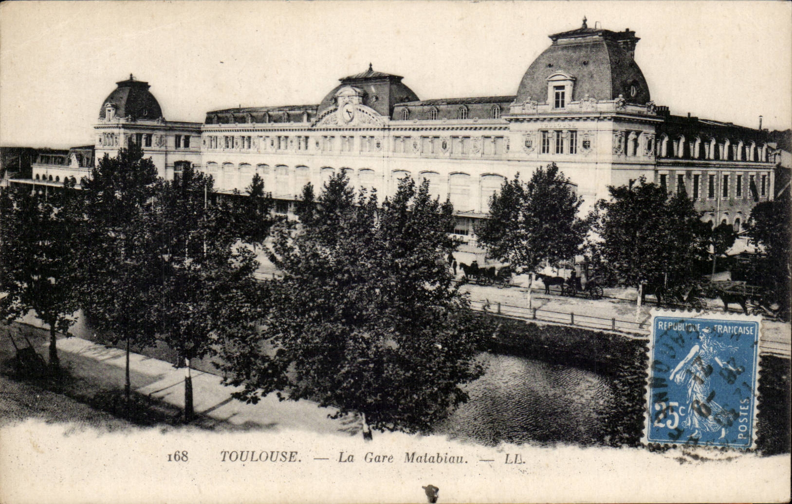 Toulouse - La Gare Malabiau - CPA 