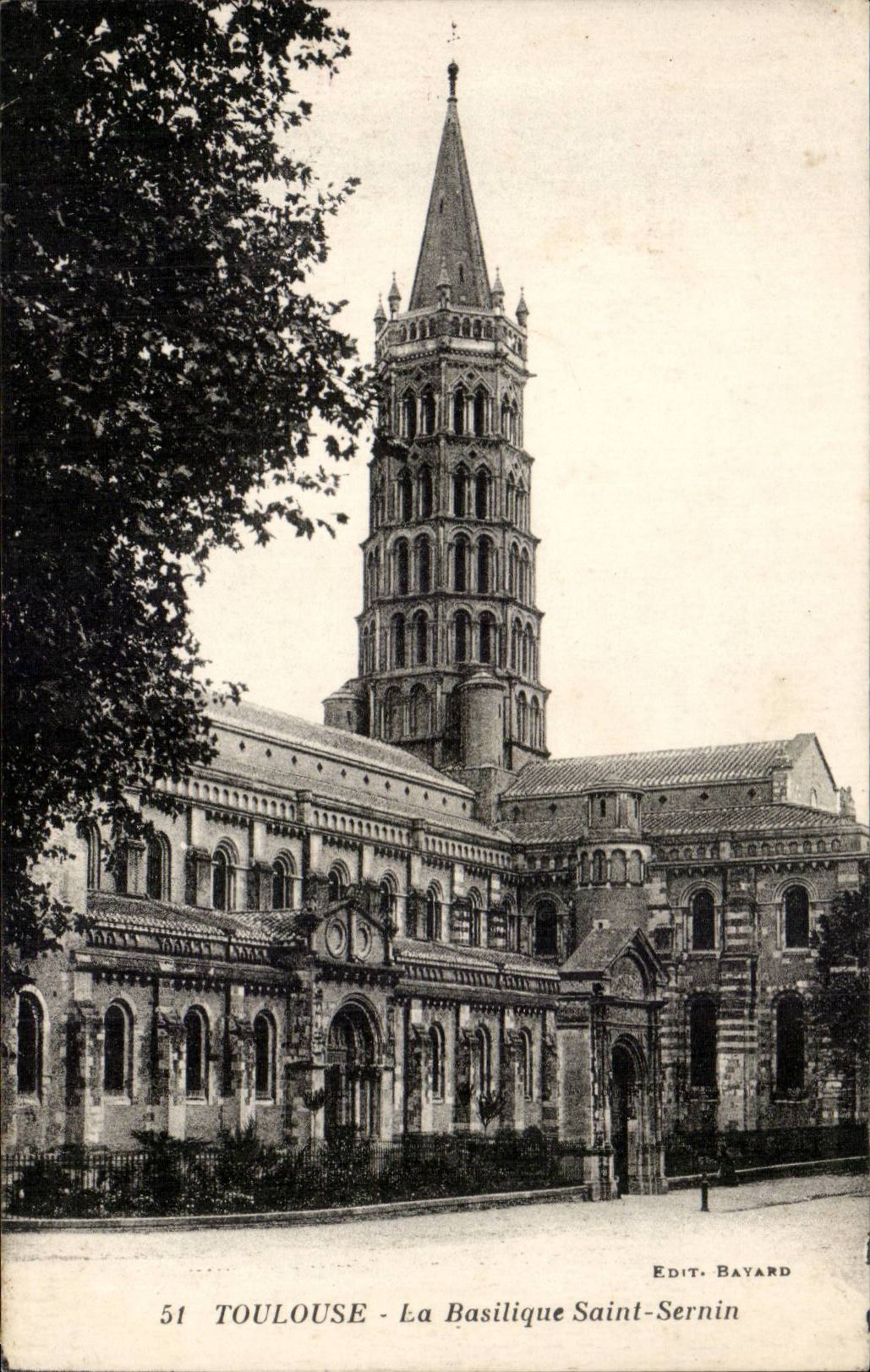 Toulouse - La Basilique Saint Sernin - CPA