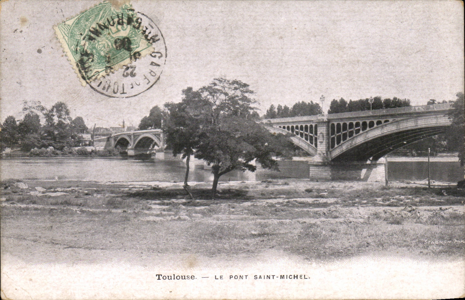 Toulouse - Le Pont Saint Michel - CPA 