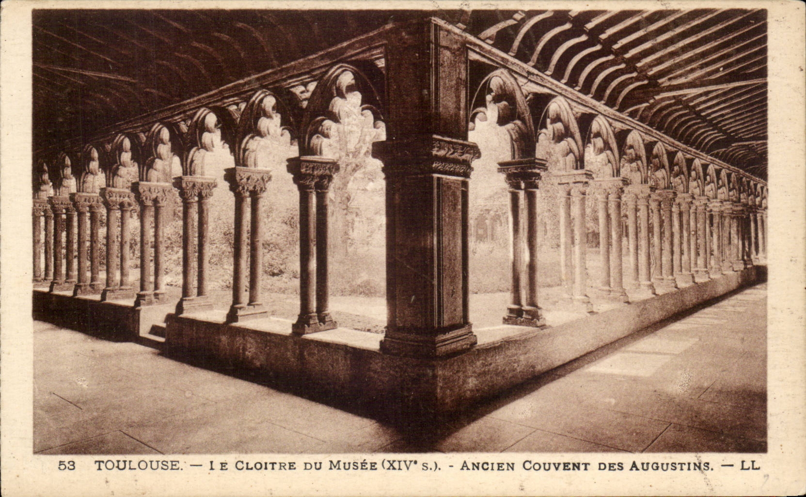 Toulouse - Le Cloitre du Musee Ancien Couvent des Augustins - CPA