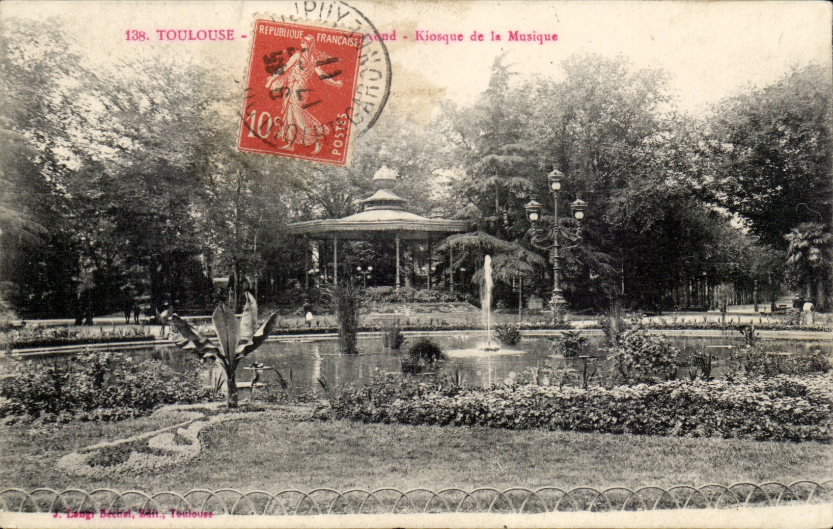 Toulouse - Kiosque de la Musique - CPA 