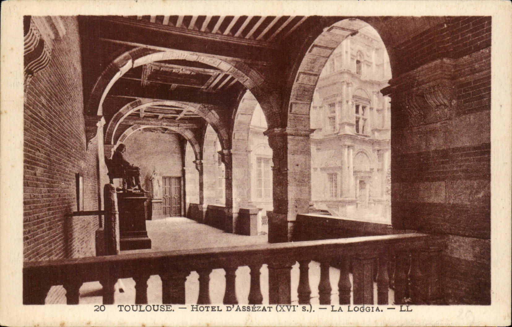 Toulouse - Hotel d'Assezat - La Loggia - CPA 
