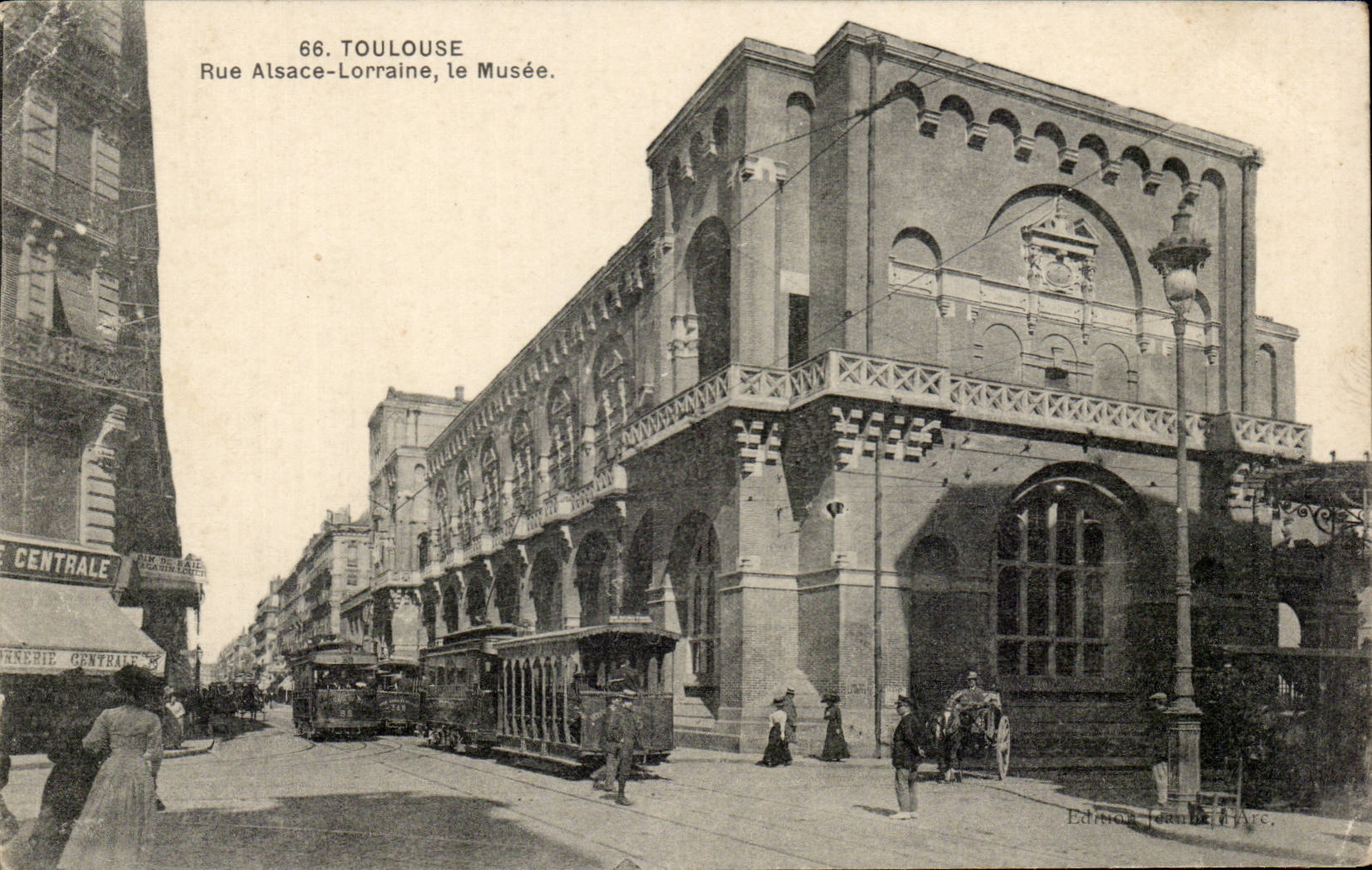 Toulouse - Rue Alsace Lorraine - Le Musee - CPA 