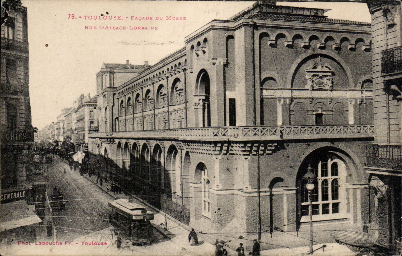Touous - Facade du Musee - Rue d'Alsace Lorraine - CPA 