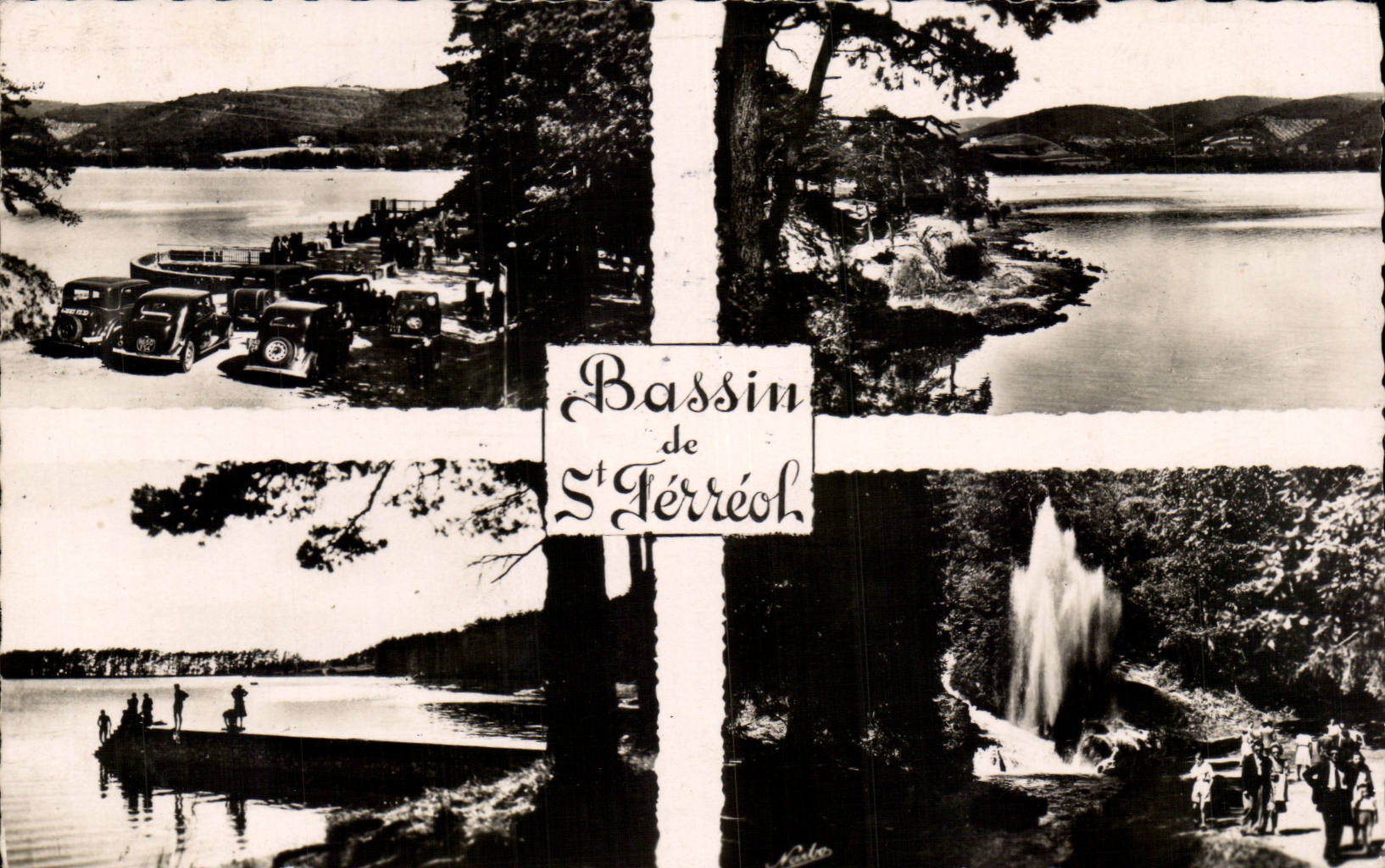 Basin of Saint Ironwood - Souvenir - CPA