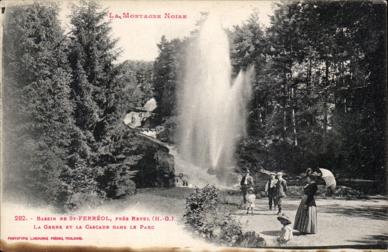 Saint Ironwood - the Park and the Sheaf - Cascade - CPA